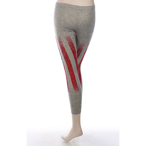 AMERICAN FLAG Printed Leggings - Picture 2 of 6